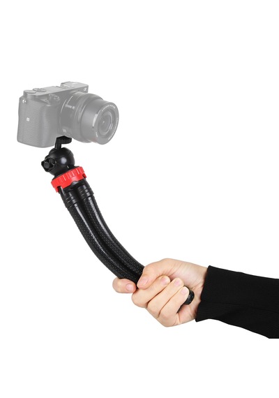 Ayex Mt-10 Esnek Mini Tripod Küresel Kafa & Telefon Tutucu Kamera Ve Akıllı Telefon Uyumlu -