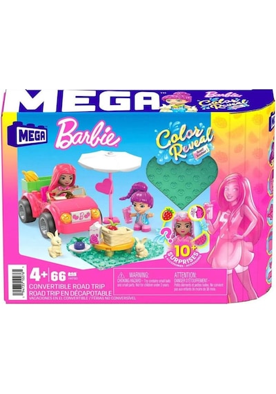 HKF90 MEGA Barbie Havalı Yolculuk 66 parça +5 yaş