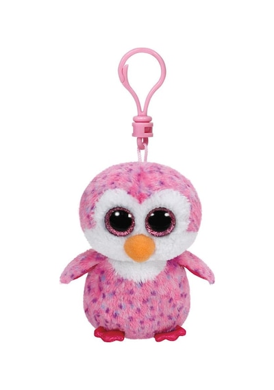 Ty Beanie Boo S Glider Penguen Peluş Anahtarlık Açık Bej