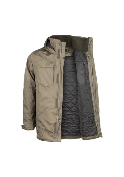 Vav Wear Outdoor Taktik Rahat Erkek Kışlık Parka Mont Soultech01 Yeşil