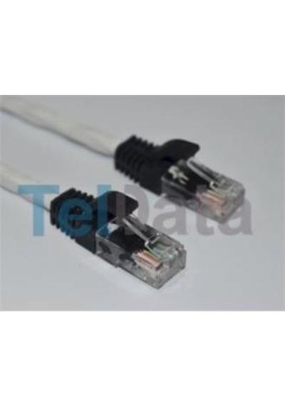 Teldata Tld-050b Cat6 0.50mt Beyaz Utp Patch Kablo