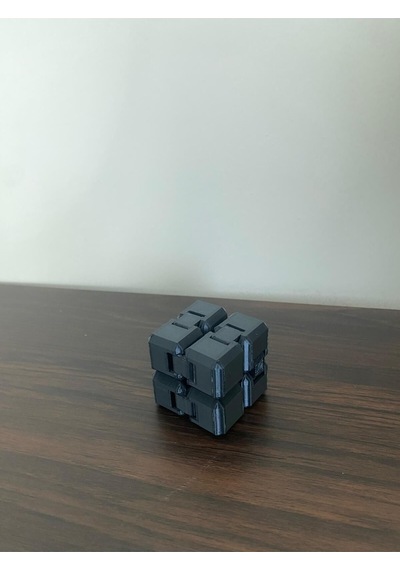 3d Sonsuzluk Küpü Stres Azaltıcı Dekoratif Küp, Sakinlik Ve Huzur Sağlar