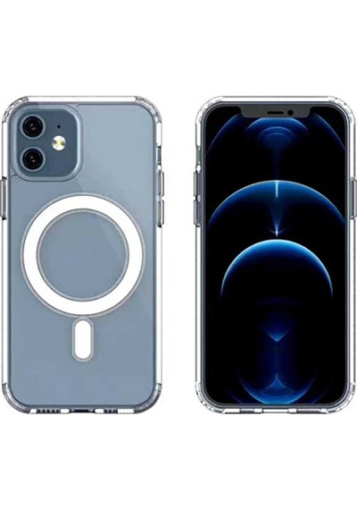 Apple Uyumlu iPhone 11 Kılıf Zore Tacsafe Wireless Kılıf Renksiz