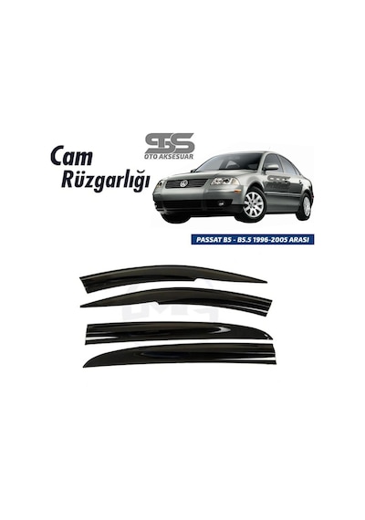 Cam Rüzgarlığı Volkswagen Passat B5 1996-2005 Arası Mügen Tip Piano Black