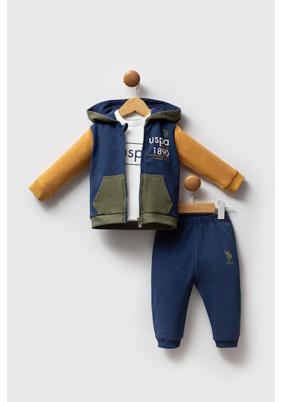 U.S. Polo Assn. U.s. Polo Assn Erkek Bebek Mavi Takım 5274-48934 mavi