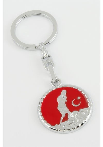 Atatürk Metal Anahtarlık Altın
