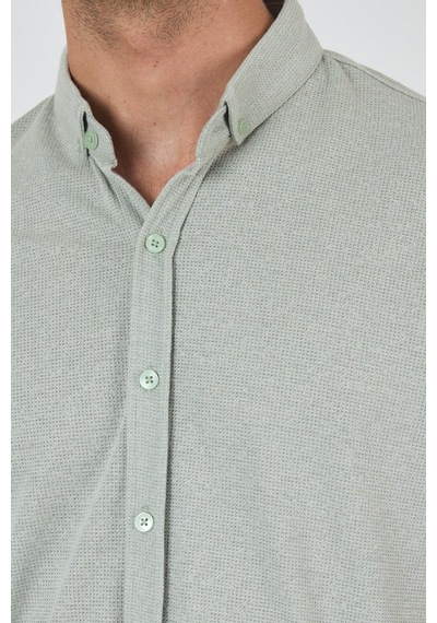 İmza Koyu Yeşil Kısa Kol Düz Örme Düğmeli Yaka Cepsiz Pamuklu Classic Slim Fit Gömlek 1004250155 700 Koyu Yeşil İmza Koyu Yeşil Kısa Kol Düz Örme Düğmeli Yaka Cepsiz Pamuklu Classic Slim Fit Gömlek 1004250155 700 Koyu Yeşil