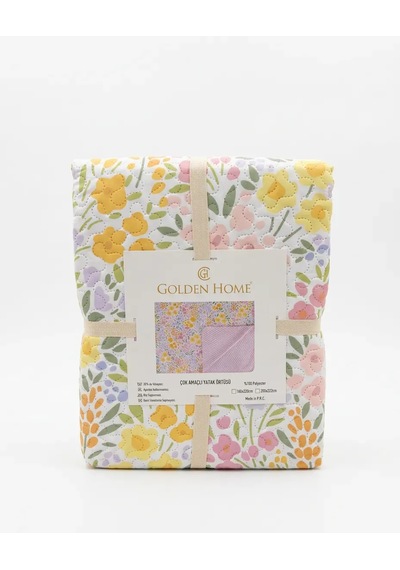 Golden Home Çok Amaçlı Yatak Örtüsü Çift Kişilik 3