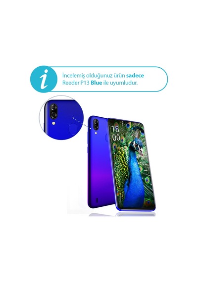 Bufalo Reeder P13 Blue Ekran Koruyucu Flexiglass Nano