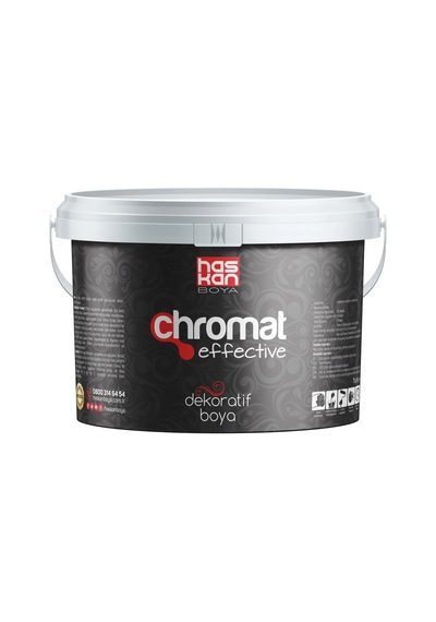 Haskan Chromat Effective Sedef Boyası Altın Sim 2.5 Lt. 2.5 L