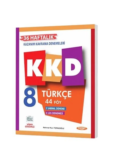 Kkd 8.sınıf Türkçe 36 Haftalık Kazanım Kavrama Denemeleri
