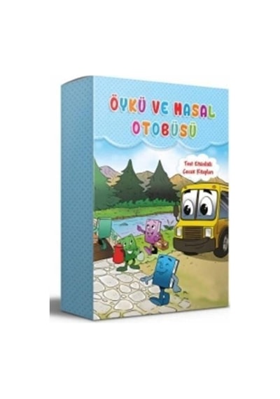 Öykü Ve Masal Otobüsü 3. Ve 4. Sınıflar İçin 8 Kitap Kutulu Set / Tandem Yayınları / 9786052910498