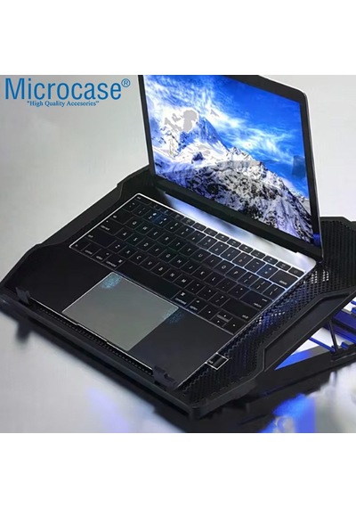 Yükseklik ve Hız Ayarlı Laptop Soğutucu Stand 4 Fanlı - AL3498