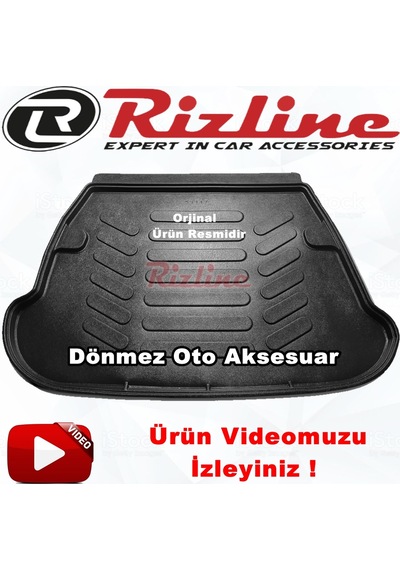 Volvo S60 3D Bagaj Havuzu Siyah 2011-2019 Arası Rizline N11.12303