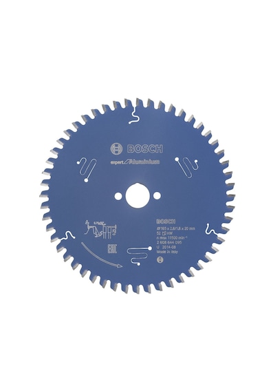 Bosch Daire Testere Bıçağı EX AL H 165x20-52 - 2608644095