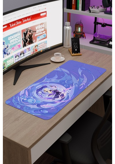 Fischl Genshin Impact Anime Gacha V2 - 70x30 Xl Gaming Mouse Pad Fare Altlığı