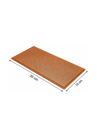 10x20 Delikli Bakırlı Mx1020 Bakırlı Delikli Plaket / Prototip Devre Kartı
