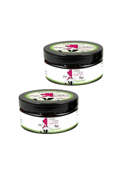 Nipple Nibblers Tingle Peppermint 2 Adet Memeucu Uyarıcılı Balsam Nane Aromalı 50ml - Naneli Göğüskremi