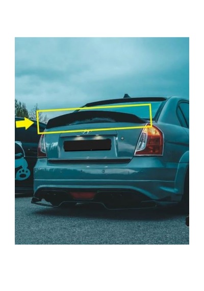 Hyundai Accent Era Bagaj Üstü Spoon Spoiler
