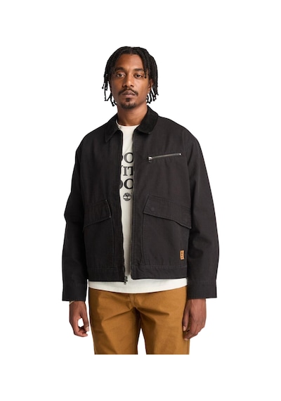B0a5tgf0011-r Timberland Strafford Washed Canvas Jacket Erkek Ceket Siyah B0a5tgf0011-r Siyah