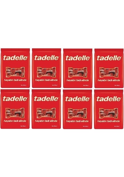 Tadelle Mini Fındık Dolgulu Sütlü Çikolata 8 x 200 G