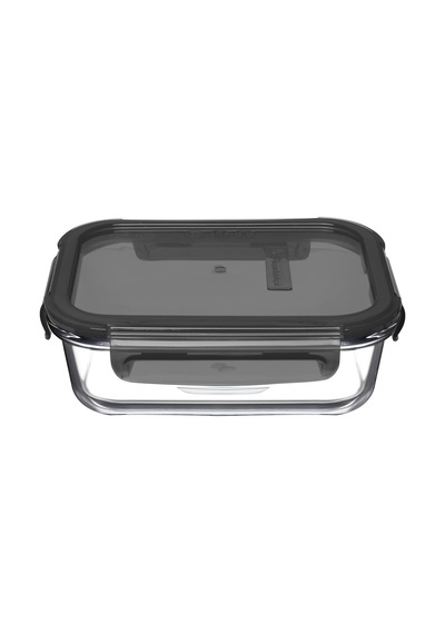 Paşabahçe Lockıelock Saklama Kabı 1030 Cc Plastik Gri Kapaklı