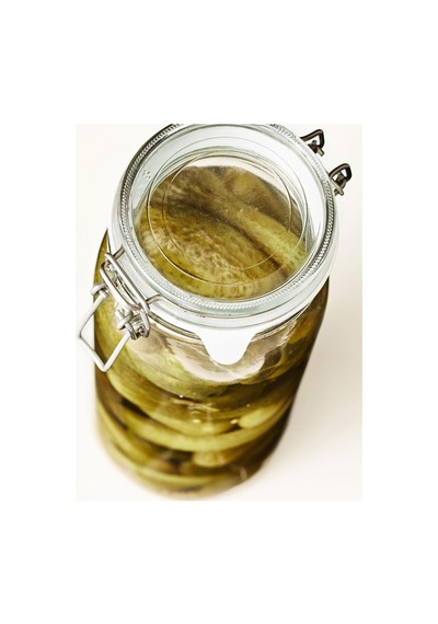 Vakum Kapaklı Cam Kavanoz Şeffaf 2 Litre Contalı Kavanoz Şeffaf - 551351529 Şeffaf