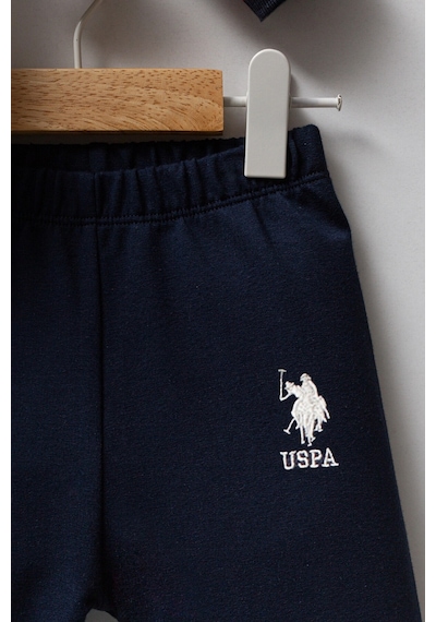 U.S. Polo Assn. Erkek Bebek 2li Takım -  Beyaz Beyaz