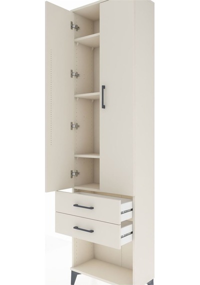 Arges Dolap 4 Raflı 2 Çekmeceli 2 Kapaklı 60x30x221 Aytaşı-aytaşı Aytası Arges Dolap 4 Raflı 2 Çekmeceli 2 Kapaklı 60x30x221 Aytaşı-aytaşı Aytası