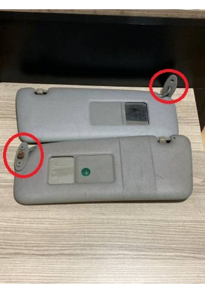 Bmw E30 E31 E34 Uyumlu Ön Güneşlik Tutucu 2 Adet