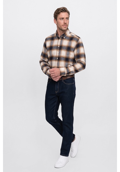 Ac&Co / Altınyıldız Classics Erkek Lacı Pamuklu Baggy Fit 5 Cepli Esnek Jean Kot Denim Pantolon