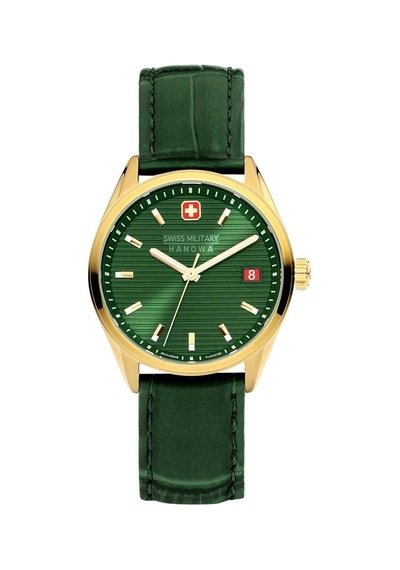 Swiss Military Smwgh2200112-set Çift Kordonlu Erkek Kol Saati Altın