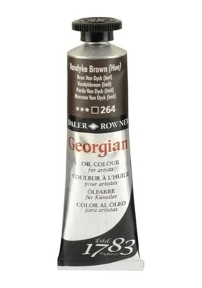 Georgıan 38 ML Yağlı Boya 264 Vandyke Brown (Hue)