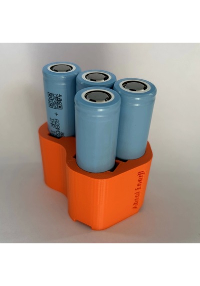 Absol Enerji 18650 Punta Kaynak Pil Tutucusu Fikstür 3+1 Piller İçin Uygun