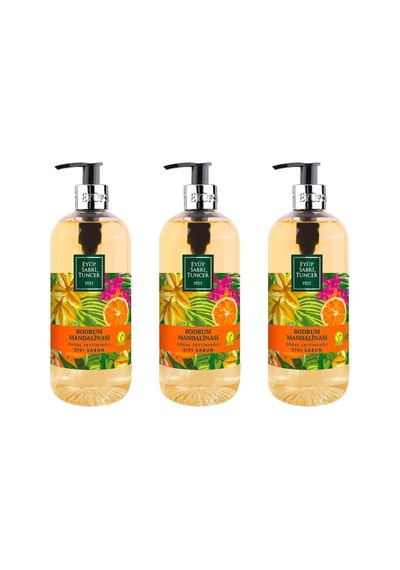 Eyüp Sabri Tuncer Bodrum Mandalinası Sıvı Sabun 500 ML x 3