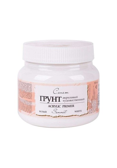 Sonnet Gesso 500 Ml White 2124915 White