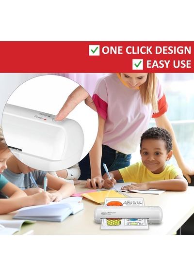 Tr 3-5 Mil, Ev, Ofis Ve Okul İçin 9 İnç Laminasyon Makinesi, Laminasyon Levhaları Başlangıç Kitli Termal Laminasy