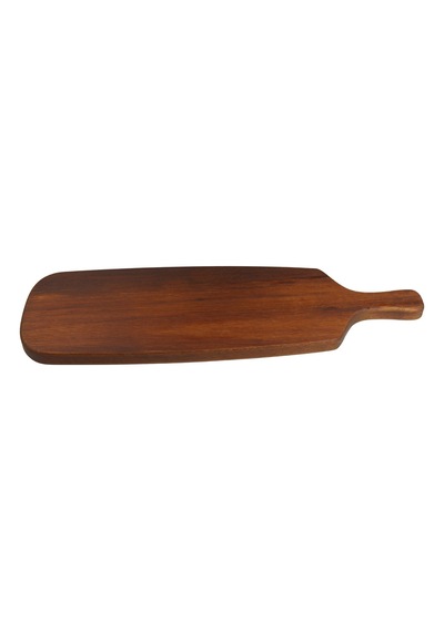 Oval Kenarlı Saplı Tahta 20x80 Cm