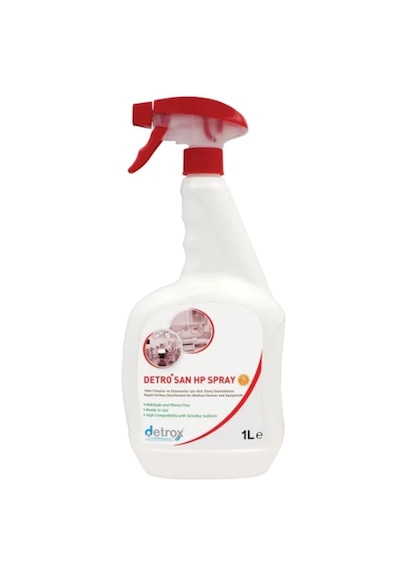 Detro San Hp Spray Tıbbi Cihazlar İçin Hızlı Yüzey Dezenfektanı 1