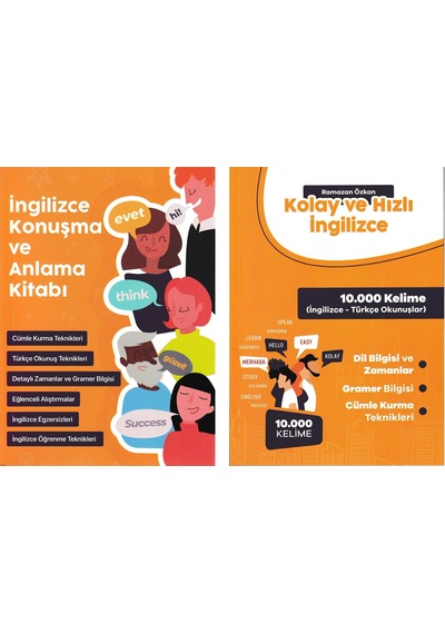 İngilizce Konuşma ve Anlama Kitabı + Kolay ve Hızlı İngilizce - 2
