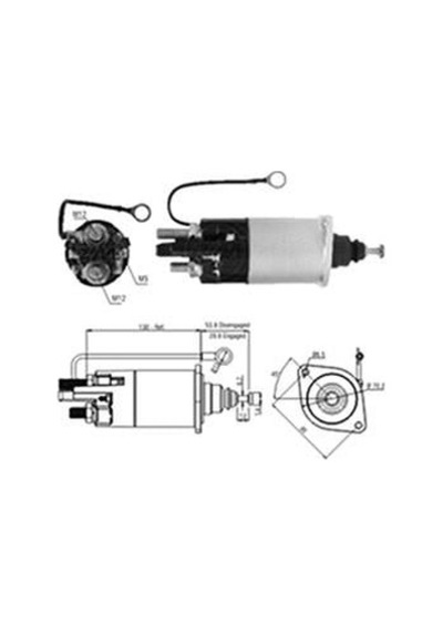 24v Marş Otomatiği Delco Tipi 2 Kulak 39mt