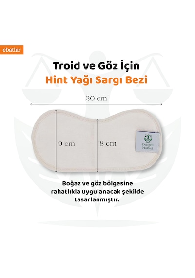 Boyun ve Göz Sargı Bezi + Hekzansız Hint Yağı 100 ML