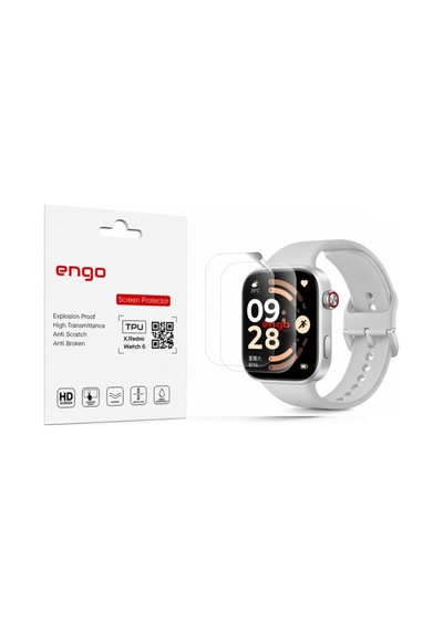 Redmi Watch 6 Ekran Koruyucu Tpu Şeffaf Film 2 Adet