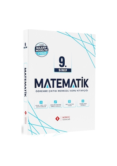 Sonuç Yayınları 9.sınıf Matematik Modüller Set 2026 - 2027 Maarif Modele Uygun