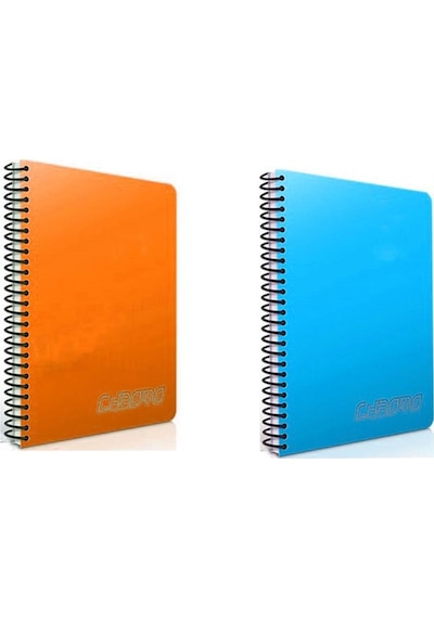 Gıpta Chromo 140 Yp. A4 Spiralli Pp. Kapak Defter Kareli 2'li
