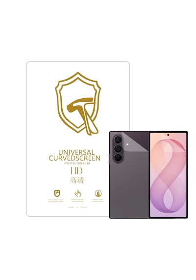 Microcase Samsung Galaxy Uyumlu Z Fold 8 Ultra İle Full Tpu Ön Arka Nano Koruma- Ekm103