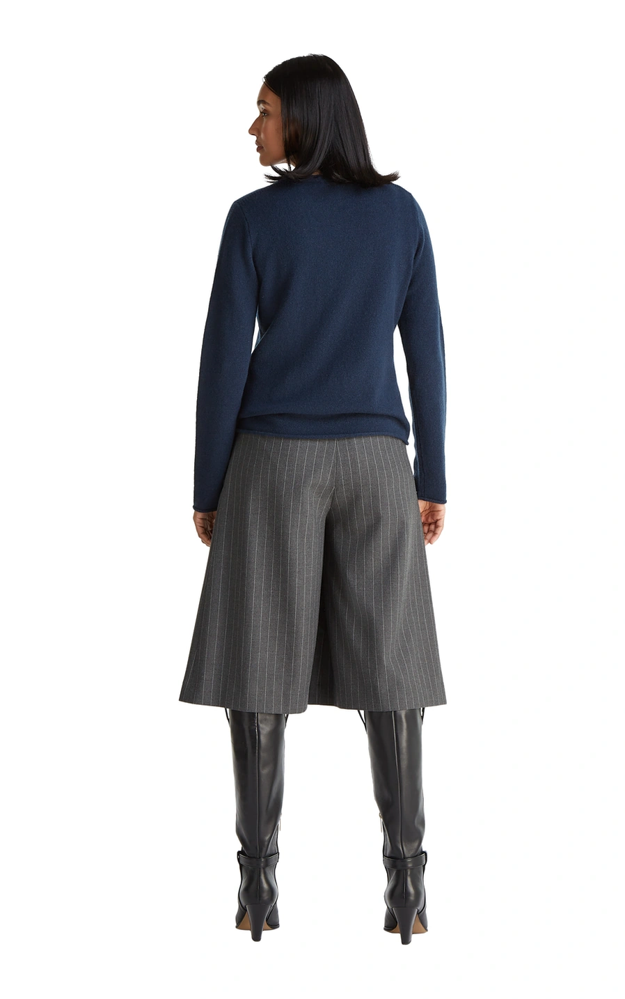 Tommy Hilfiger Soft Wool C-nk Sweater Kadın Mavi Kazak - Ww0ww40264 Mavi