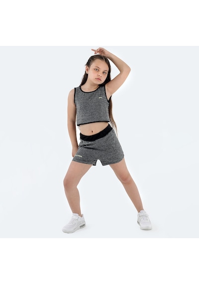 Slazenger DESTA IN Kız Çocuk Alt Üst Takım Koyu Gri