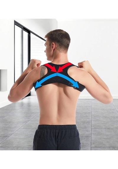 Unisex Yeni Nesil Dik Duruş Korsesi Posturex Korse Dik Durma Aparatı