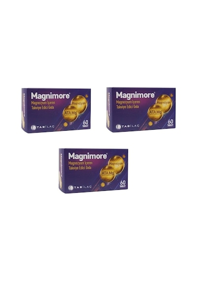 Magnimore 60 Tablet 3 Adet 06 2022